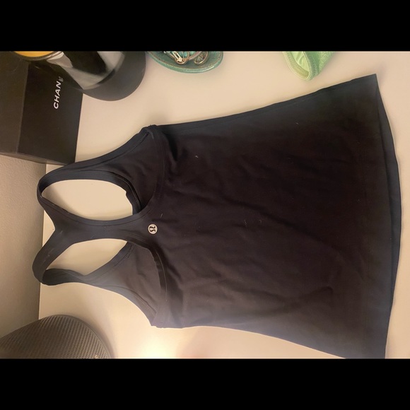 Lulu lemon cool racer back short tank top nulu - Picture 2 of 2